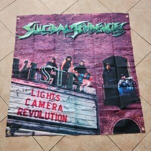 Suicidal Tendencies "Lights Camera Revolution" Flag